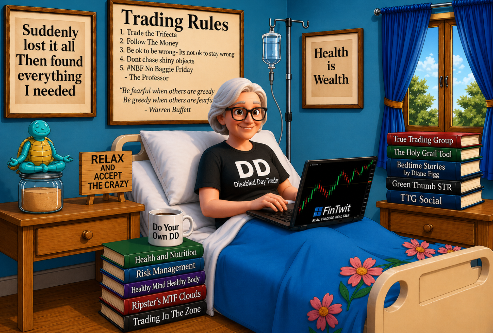 Disabled Day Trader room